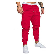 Casual Slim Fit Cargo Joggers Multi-Pocket Streetwear Pants